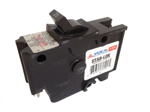 American/Federal Pacific Circuit Breaker, 1-Pole 20-Amp Thick Series