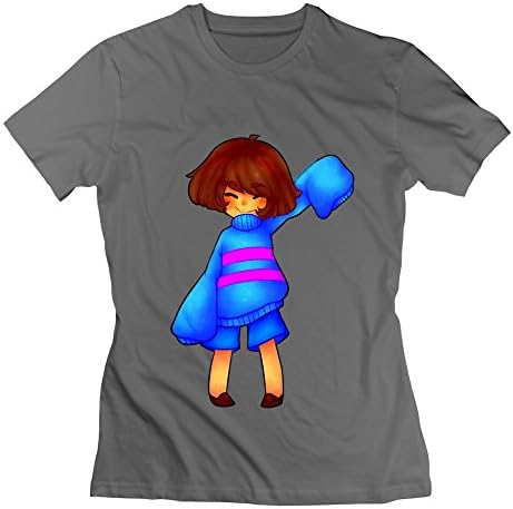 Undertale Tniny Frisk Women's Tshirt Tee M DeepHeather