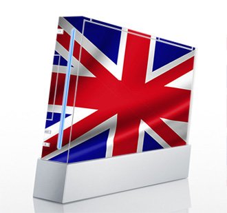 United Kingdoms British Flag Skin for Nintendo Wii Console