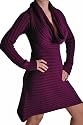 EyeCatchClothing - Womens Cowl Neck Long Jumper