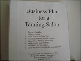 Tanning salon start up picture