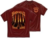 Firefighter Born To Be Wild Wildland Public Service T-Shirt