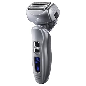Panasonic ES-LA63-S Men's 4-Blade (Arc 4) Multi-Flex Dual-Motor Wet/Dry Rechargeable Electric Shaver with Nanotech Blades, Silver