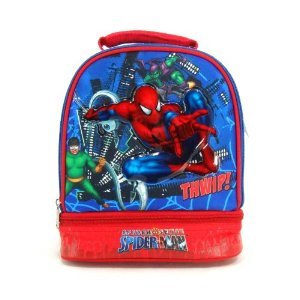 SPIDERMAN DOUBLE COMPARTMENT LUNCH BOX