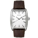 DKNY Men's Stainless Steel and Brown Leather Watch #NY1405