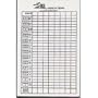 Mexican Train Score Pad
