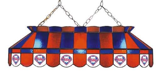 MLB Team Logo Rectangular Stained Glass Billiards Light MLB Team: Philadelphia Phillies at Amazon.com