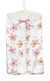 Sumersault Hannah Diaper Stacker - Blue and Coral