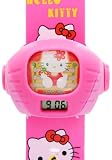 TimerMall OEM - Montre Enfants - Quartz - Caoutchouc - Hello Kitty rose en r??sine de caoutchouc de cas de projection E