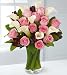 Fabled Beauty Bouquet with FREE Vase - 21 Stems