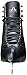 American Athletic Shoe Men's Tricot Lined Figure Skates, Black, 8 (55208)