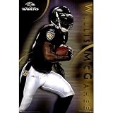 Baltimore Ravens (Willis McGahee) Sports Poster Print - 24x36