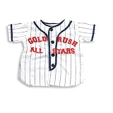Gold Rush Outfitters - Boys Short Sleeve Baseball Shirt, White