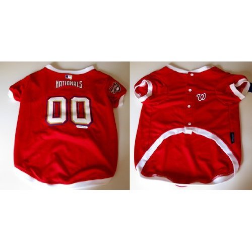 Washington Nationals Pet Dog Baseball Jersey SMALL