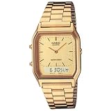 AQ230GA-9D Digital Analog Dual Time Metal Watch