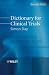 Dictionary for Clinical Trials