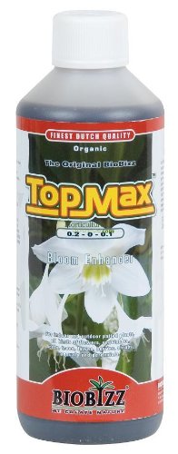 BioBizz TopMax Bloom Enhancer Organic Fertilizer - 500 Milliliters