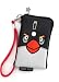 Black/Gray Angry Bird Leather Pouch Case for iPhone 2g, 3g/3gs, 4/4g, iTouch 4, iTouch 2 and 3, Universal Phone case, Angry Birds Case