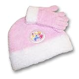 Girl'sDisney Princess Knit Hat and Gloves Set (3-6)