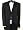 ~New Arrival~new Napoli Italian 2 Button Men Tuxedo Suits Super 140's Wool~highest Quality & Fit At Lowest Price~black (36 Short)