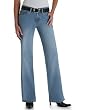 Wrangler Women's Aura Stonewash Light Indigo Stretch