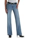 Wrangler Women's Aura Stonewash Light Indigo Stretch