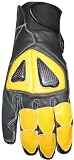 New Womens Yellow Leather Motorcycle BIKE Gloves