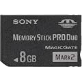 8GB Sony - Memory Stick Pro Duo Mark2 Speicherkarte inkl. Adapter f�r Digitalkamera Sony Cyber-shot DSC-F717 / DSC-F77 / DSC-F828 / DSC-F88 / DSC-FX77 / DSC-G1 / DSC-H1 / DSC-H10 / DSC-H2 / DSC-H3 / DSC-H5