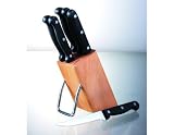 Review Kitchen Craft  / Kitchen Craft Deluxe Six Piece Utility / Steak Knife Set & Block- gift boxed