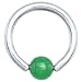 14 Gauge Jade Natural Stone BCR - 3/8"