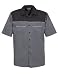 Cicruit - 5.5 oz. 100% cotton peached short sleeve twill camp shirt