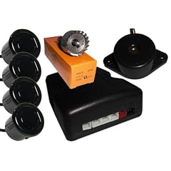 Einparkhilfe mit Buzzer 4 Sensoren ( schwarz )(deutsch)