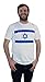 Israel Pride | Vintage Style, Retro-Feel Jewish Flag & Arms Unisex T-shirt