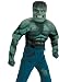 Childrens Marvel Comics Officially Licensed The Incredible Hulk Muscle Costume with Mask Kids Birthday Movie Party Outfit