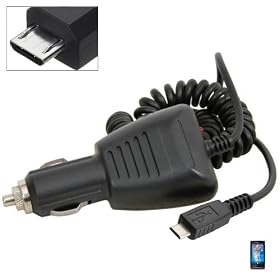 Premium Micro USB Car Charger for Sony Ericsson Xperia X10