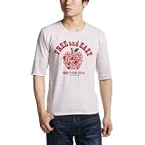(ピンクポンク)PINC PONC 粗引き杢FREEプリントカレッジTEE 2550071