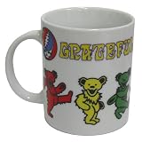 《グレートフルデッドベア》マグカップ（陶器製）☆GRATEFUL DEAD BEAR通販【右ポーズ】の画像