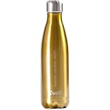 S'well 17 Ounce Stainless Steel Insulated Water Bottle in Sunshine Yellow
