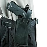 New Blackhawk Nylon Hip Holster W/ Thumb-Break 03 Black Waterproof Protective Laminate Construction