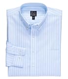 Traveler Long-Sleeve Buttondown Patterned Oxford Sportshirt