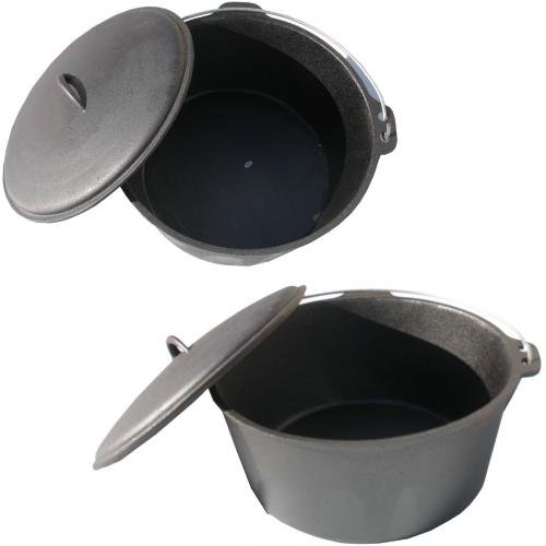 Camp Chef® Pre – seasoned Cast Iron 16″ Dutch Oven