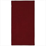 Capel Rugs 0050QS0 Manteo Concentric Runner Rug, Dark Red