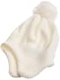San Diego Hat Girls 2-6x Hat With Pom Pom Detail,Ivory,2-4 years