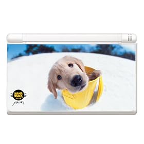 Golden Retriever Puppy - Official Hanadeka Club Animal Decorative Protector Skin Decal Sticker for Nintendo DS Lite