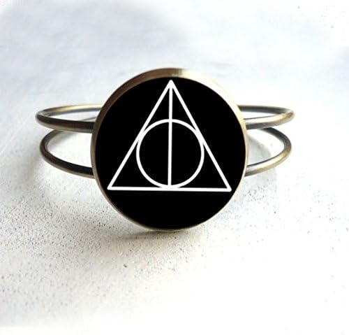 Harry Potter Deathly Hallows Bracelet Harry Potter Deathly Hallows Bracelet Charm Bracelet, Birthday Present, Gift, Bracelet Everyday Gift