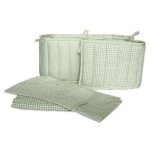 Tadpoles Basics 3 Piece PortaCrib Set - Sage