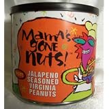 Mamas Gone Nuts Jalapeno Seasoned Gourmet Virginia Peanuts by 
