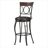 Linon Circles 24 Inch Counter Stool