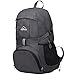 Hopsooken 30L Ultra Lightweight Travel Water Resistant Packable Backpack for Hiking Cycling Sports Daypack Backpack / Ultralight and Handy + (Gray)