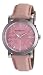 Burberry Women's BU1752 Tumbled Leather Round Dial Pink Dial Watch